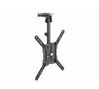 Gembird CM-55ST-01 Support de plafond pour téléviseur orientable, 23`` - 55``, noir