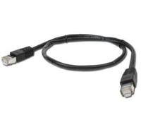 Gembird Patch Cord Cat.6 UTP 0.5m câble de réseau Noir 0,5 m Cat6 U/UTP (UTP)