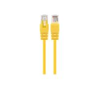 Gembird - Cordon de raccordement - RJ-45 (M) pour RJ-45 (M) - 1 m - UTP - CAT 5e - moulé - jaune