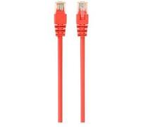 Gembird - Cordon de raccordement - RJ-45 (M) pour RJ-45 (M) - 2 m - CAT 5e - moulé - rouge G