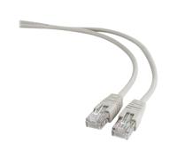 Gembird - Cordon de raccordement - RJ-45 (M) pour RJ-45 (M) - 25 cm - CAT 5e - moulé - beige