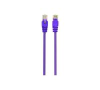 Gembird - Cordon de raccordement - RJ-45 (M) pour RJ-45 (M) - 50 cm - UTP - CAT 5e - moulé - violet