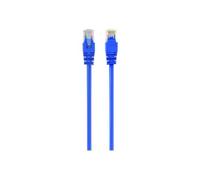 Gembird - Cordon de raccordement - RJ-45 (M) pour RJ-45 (M) - UTP - CAT 5e - moulé, sans crochet - bleu