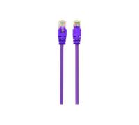 Gembird - Cordon de raccordement - RJ-45 (M) pour RJ-45 (M) - UTP - CAT 5e - moulé - violet