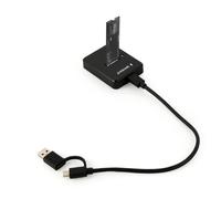 Gembird DD-U3M2 Station d'accueil de disques de stockage USB 3.2 Gen 1 (3.1 Gen 1) Type-C Noir