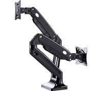 Gembird Desktop Adjustable Arm For 2 Monitors 17"-35" Up To 10Kg