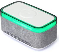 Gembird Digital Alarm Clock with Speaker and Charging Function | DAC-SPKBT-QC15-GR | Bluetooth | Wireless connection