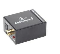 Gembird DSC-OPT-RCA-001 Convertisseur Audio Noir - Convertisseur Audio (32, 44.1, 48, 96 kHz, 5 V, 0.5 W, 41 mm, 41 mm, 26 mm)