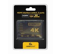Cablexpert DSW-HDMI-53 - Commutateur vidéo/audio - 5 x HDMI - de bureau