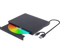 gembird DVW EXT SLIM DVD-USB-03 noir USB-C&3.1 DVD8x CD24x