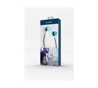 Gembird Ecouteurs intra auriculaires filaires avec microphone Bleu MHS-EP-002