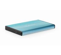 Gembird EE2-U3S-3-B Boîtier de stockage pour disque dur Bleu 2,5 pouces