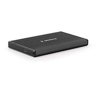 Gembird EE2-U3S-3 Boîtier pour Disque Dur Externe 2,5" Boîtier de Disque Dur (HDD) Noir - Disque Dur en réseau (2.5", SATA, 7,9,5 mm, 2 to, 3.0 (3.1 Gen 1), Micro-USB B