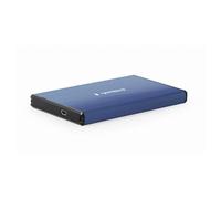 EE2-U3S-3-DB Boîtier de disques de stockage Boîtier HDD Bleu 2.5"