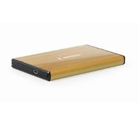 GEMBIRD EE2-U3S-3-GL CAJA EXTERNA HDD USB 3.0 2.5 ALUMINIO CEPILLADO DORADO