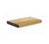 GEMBIRD EE2-U3S-3-GL CAJA EXTERNA HDD USB 3.0 2.5 ALUMINIO CEPILLADO DORADO