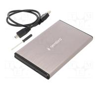 GEMBIRD EE2-U3S-3-LG Boîtier pour disques