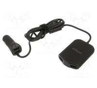GEMBIRD EG-4U-CAR-01 Alimentation USB