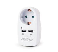 Gembird EG-ACU2-02 GEMBIRD Chargeur USB 2 ports 5V/2.1A blanc