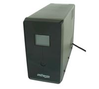 Gembird EG-UPS-033 Alimentation d'énergie Non interruptible Interactivité de Ligne 1200 VA 720 W 3 Sortie(s) CA