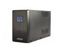 Gembird UPS 2000VA (1200W) Interactif EG-UPS-035, Tour, LCD, USB Type-B, 5 Prises C13, Batterie 2x12V 9Ah, Autonomie 8-20 min, 50/60Hz