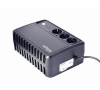 Gembird EG-UPS-3SDT800-01 alimentation d'énergie non interruptible Interactivité de ligne 0,8 kVA 480 W 3 sortie(s) CA