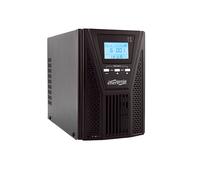 Gembird EG-UPSO-1000 Onduleur Online Double Conversion 1kVA/900W Sinusoïde Pure, Autonomie 20min (Pleine Charge), USB, LCD, 220V, Protection Surtension