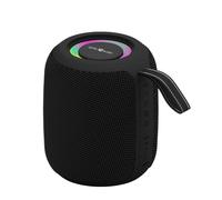 Gembird Enceinte Bluetooth Portable à LED RGB - Haut-parleur sans fil avec lumières RGB, Support MicroSD & USB, Appels mains