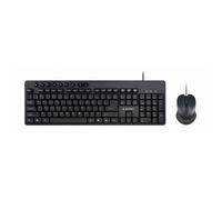 Gembird | Ensemble multimédia de bureau | KBS-UM-04 | Clavier et souris | Filair