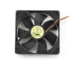 Gembird FANCASE3/BALL système de refroidissement d'ordinateur Boitier PC Ventilateur 12 cm Noir