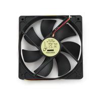 Gembird FANCASE3 système de refroidissement d'ordinateur Boitier PC Ventilateur 12 cm Noir
