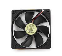 Gembird FANCASE3 système de refroidissement d'ordinateur Boitier PC Ventilateur 12 cm Noir