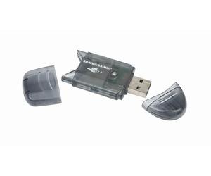 Gembird FD2-SD-1 lecteur de carte mémoire USB 2.0 Noir
