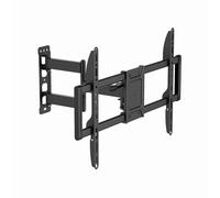 Gembird Full-Motion Support TV Mural pour écrans 37"-90", pivotant et inclinable, Compatible VESA, Noir