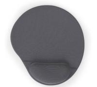 Gembird Gel Tapis de Souris Tapis Avec Poignet Tapis Support Gris