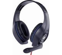 Gembird GHS-05-B Casque de jeu circaural filaire avec microphone Noir et bleu