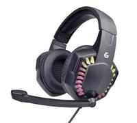 Gembird GHS-06 Micro-casque supra-auriculaire filaire Stereo noir volume réglable Gaming