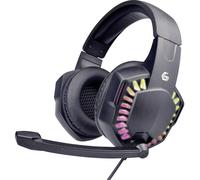 Gembird GHS-06 Micro-casque supra-auriculaire filaire Stereo noir volume réglable Gaming