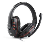 Gembird GHS-402 casque Avec fil Arceau Gaming Noir