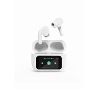Gembird GMB Audio TWS-LCD-ANC-01-W casque Sans fil Ecouteurs Appels/Musique USB Type-C Bluetooth Blanc