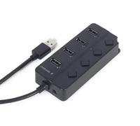 Hub USB 2.0 - 4 ports (Noir)