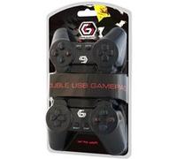 GEMBIRD JPD-UB2-01 - Manette de jeu - 10 boutons - filaire (pack de 2) - pour PC G