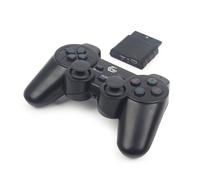 Gembird JPD-WDV-01 accessoire de jeux vidéo Noir RF Manette de jeu PC, Playstation 2, Playstation 3