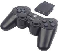 Gembird JPD-WDV-01 Manette de jeu PC, PlayStation 2, PlayStation 3 noir