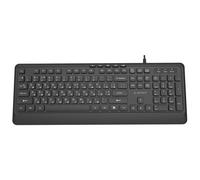 Gembird KB-MCH-05-CYRL clavier Universel USB QWERTY US International, Ukrainien, Russe Noir
