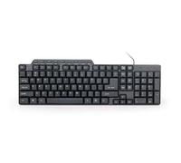 KB-UM-104 - Clavier - USB - US - noir