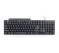 KB-UM-104 - Clavier - USB - US - noir