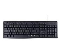 Gembird KB-UM-107-DE - Clavier - USB - Allemand - boîte de couleur G