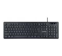 Gembird KB-UML-02 - Clavier - rétro-éclairé - USB - US - noir Noir G