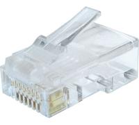 Gembird LC-8P8C-002/10 Connecteur de fil RJ-45 Transparent (LC-8P8C-002/50)